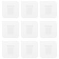 thumbnail image 1 of Miangastore 12Pcs Adhesive Shelf Support Punch Free Shelf Support Self Adhesive Shelf Pegs, 1 of 8