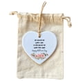 thumbnail image 2 of SugarBloom 2D Never Forget The Difference You Made Heart-Shaped Plaque Keepsake Ornament, Valentine's Day Thank You Gift for Colleagues Friends, Farewell Appreciation Gift,A, 2 of 5