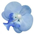 thumbnail image 2 of Skymirror Phalaenopsis Flower Hair Clip Faux Silk Flower Design Hairpin Back Head Hair Claw Lightweight Stylish Accessory, 2 of 8
