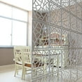 thumbnail image 4 of Custom Decorative Screen Divider system for walls, Dividing room, Office,Hanging room divider,Artist desingn,Room partition 15.7x15.7in(H-16) 12pc, 4 of 10