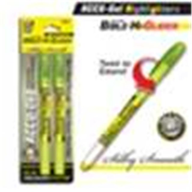 G T Luscombe Highlighter-Accu-Gel Hi-Glider,Yellow