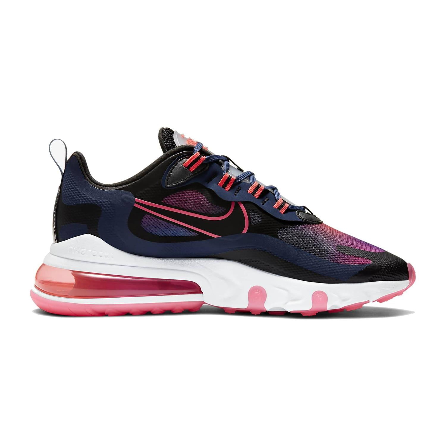 Tenis Nike Air Max 270 React SE Mujer Casual Sport azul marino 25