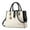 White, variant on Women Purses and Handbags Ladies Top Handle Satchel Tote Shoulder Work Bag Fashion Crossbody Bag Large Capacity Solid Color Black
