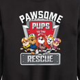 thumbnail image 3 of Paw Patrol - Pawsome Pups To The Rescue - Toddler And Youth Crewneck Fleece Sweatshirt, 3 of 6