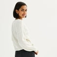 thumbnail image 2 of Women's Sonoma Goods For Life® Button Front Cardigan Color: Gray Size: XX LARGE, 2 of 4