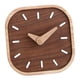 thumbnail image 4 of Reloj de mesa de madera analógico, silencioso, elegante, moderno, para escritorio, adorno de mesa para mesita de noche, estante, encimera, entrada,, 4 of 9