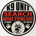 thumbnail image 2 of CafePress - K9 Unit Search And Rescue - Trucker Hat - Polyester Foam Front and Nylon Mesh Weave Back, 2 of 8