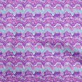 thumbnail image 1 of oneOone Polyester Spandex Purple Fabric Abstract Sewing Craft Projects Fabric Prints By Yard 56 Inch Wide, 1 of 4
