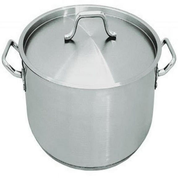 Update International (SBR-15) 15 Qt Induction Ready Stainless Steel Brazier w/Cover