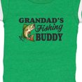 thumbnail image 3 of Inktastic Grandad's Fishing Buddy Boys Baby Bodysuit, 3 of 4