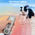 thumbnail image 3 of Collar de entrenamiento para perros con control remoto para perros pequeños, medianos y grandes (8-120 lbs) - 3 modos de entrenamiento seguro, collar electrónico impermeable recargable para, 3 of 5