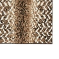 thumbnail image 3 of Better Trends Bath Rug Set 2 Piece Bath Mat Non Slip Micro Polyester Bathroom Floor Set, Shower, Tub, Casablanca Collection – (Brown), 3 of 6