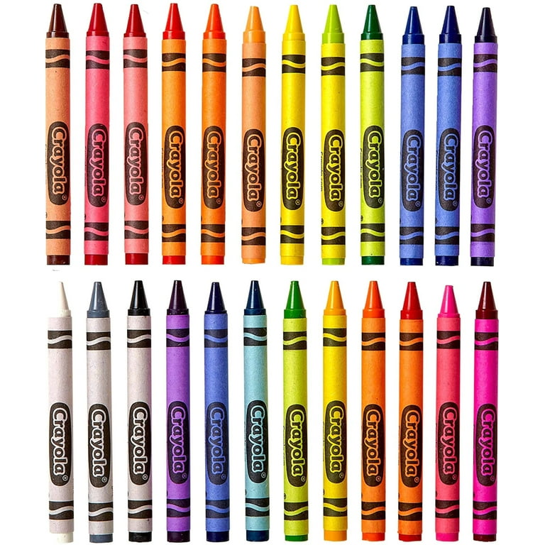 CRAYOLA 52-3024 Regular Crayon Regular Crayon 24 Pack, (16018)