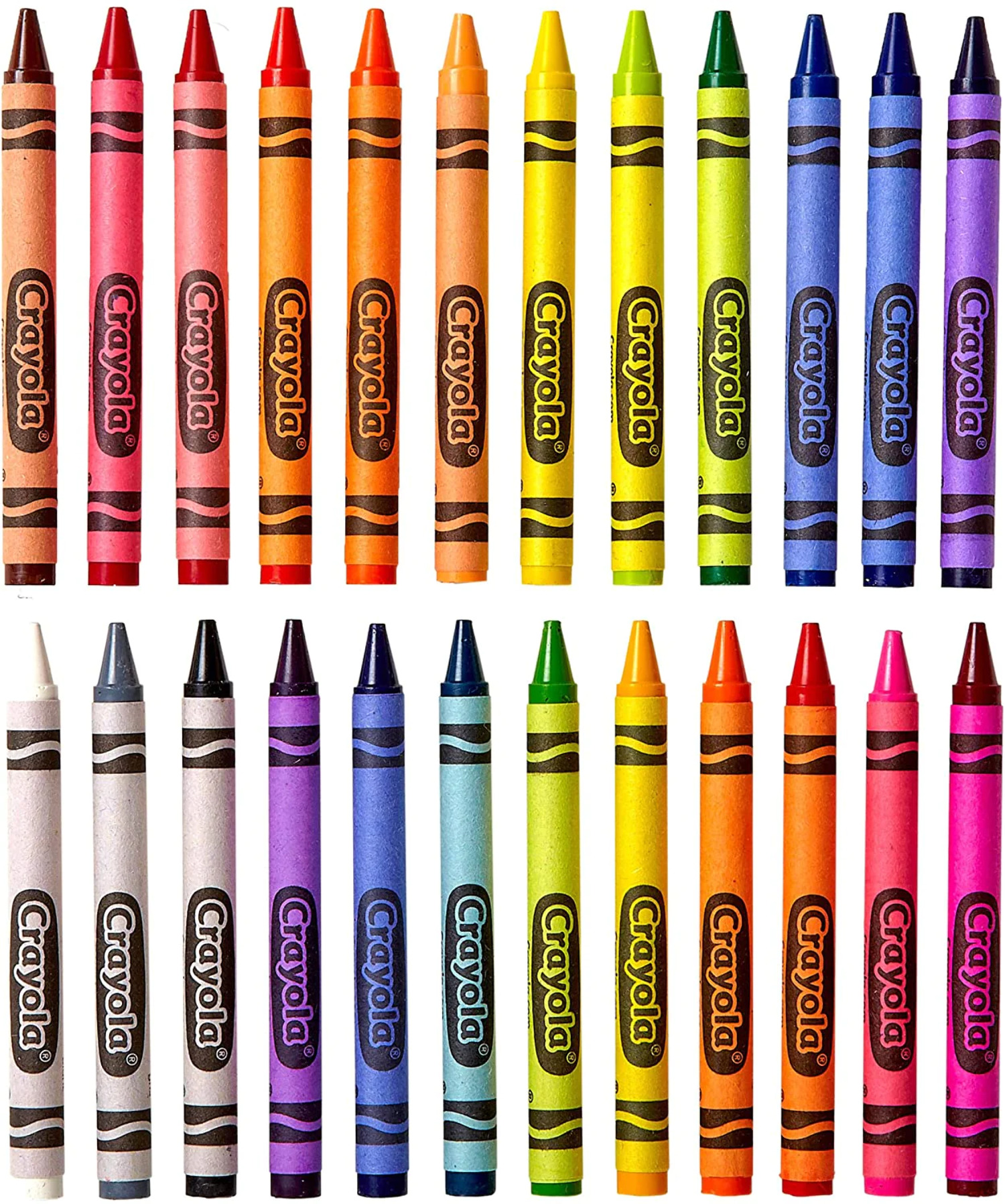 Crayola Classic Crayons, Assorted Colors, Back to School, 24 Count - image 3 of 6