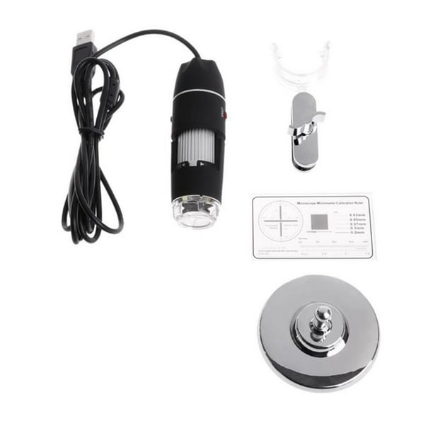 Microscopio Digital Usb 1000X Aumento Endoscopio Con Cámara Y 8 Led Enfoque Manual Usb 2,0 Para Win Xp/Para Vista/Para Win7 Eigraketly TO005337-02