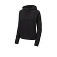 thumbnail image 3 of Sport Tek Women Female Cowl Neck Hoodie Lst272 Black X-Large, 3 of 4