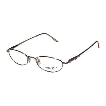 - New Elite Rhinestones Trendy Eyewear Intelli 750 Womens/Ladies Designer Full-Rim Pink Frame Demo Lenses 47-17-135 Crystals Spring Hinges Eyeglasses/Spectacles
