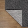 thumbnail image 5 of Luxe Weavers Artistic Abstract Wave Charcoal 5x7 Area Rug, 5 of 7