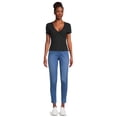 thumbnail image 3 of RealSize Women's Stretch Jeggings, Available in Regular and Petite, 3 of 5