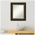 thumbnail image 5 of Amanti Art Villa Oil Rubbed Bronze Beveled Wood Wall Mirror 25.75 x 21.75 in., 5 of 10