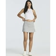 thumbnail image 6 of Real Essentials 3 Pack:Women's 14" Pleated Tennis Skorts Golf Skirt High Waisted Athletic Running Casual Shorts with Pockets, 6 of 6