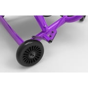 EzyRoller: Classic - Purple - Ride-On Scooter, Cambering Motion, Pedal Free Cart, Hand Brakes, Extendable Frame, 154lb Capacity, Kids Ages 4+