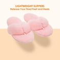 thumbnail image 3 of Dream Pairs Womens Slippers Soft Fuzzy Fur Slippers Memory Foam Bedroom Anti-slip Cozy Slippers For Women Spa-03, 3 of 5