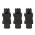 thumbnail image 2 of Adaptador de corriente ANGGREK macho C8 a hembra C5 10A 250V 3 uds, 2 of 8