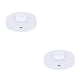 thumbnail image 2 of Wosthever Humidificador de botella de agua, humidificador recargable de 40ml, difusor de aire para dormitorio, mesita de noche, generador de Blanco 2Conjunto, 2 of 6