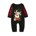 thumbnail image 2 of Pyjama pour Bébé Pyjama de Noël pour Bébé à Rayures Imprimées Combinaison à Manches Longues Vêtements de Famille Pyjamas Pyjamas de Noël Assortis en Liquidation, 2 of 4