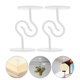 thumbnail image 3 of Plant Hook Ceiling Mount Hangers for Hanging Plants 8Sets Durable Iron, 3 of 5