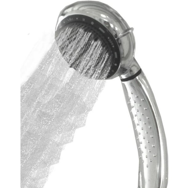 Sumbeam Chrome 8Function Shower Head Massager