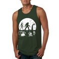 thumbnail image 2 of Wild Bobby Moon Silhoutte Bigfoot Shadow Big 3 Myths Men Tank Top, 2 of 6