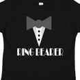 thumbnail image 4 of Inktastic Ring Bearer Mock Tux Tuxedo Boys Toddler T-Shirt, 4 of 5