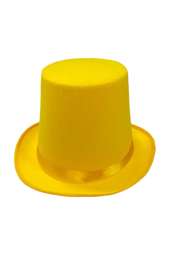 White Fedora Top Hat White Short Brim Magician Hat Surprise Gift for Boyfriend