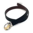thumbnail image 3 of Michael Kors Signature Monogram Twist MK Logo Reversible Belt, Black To Brown, Small, 3 of 5