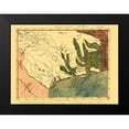 thumbnail image 2 of Unknown 18x14 Black Modern Framed Museum Art Print Titled - Province of Mexican Texas - 1820, 2 of 5
