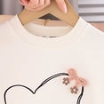 thumbnail image 6 of 0-1 Years Toddler Girls Winter Clothes Fall Outfits Long Sleeve Sweatshirt and Jogger Pants Sets 6-12 Months 12-24 Months 2T 3T 4T 5T 6T 7T 8T 9T Children,White, 6 of 6