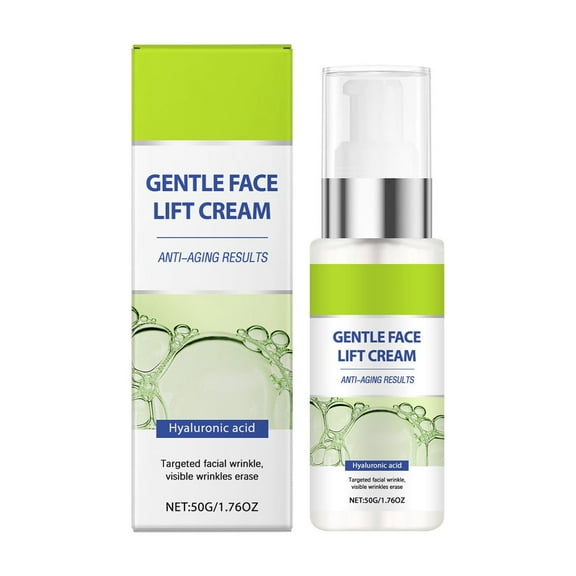 HHBEAUTY Instant Face Lift Cream, Temporary Skin Tightening Cream with Hyaluronic Acid, Smoothing Wrinkles, Fine Lines & Puffiness