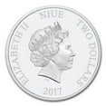 thumbnail image 2 of 2017 Niue 1 oz Silver $2 Great Cities Shanghai, 2 of 4