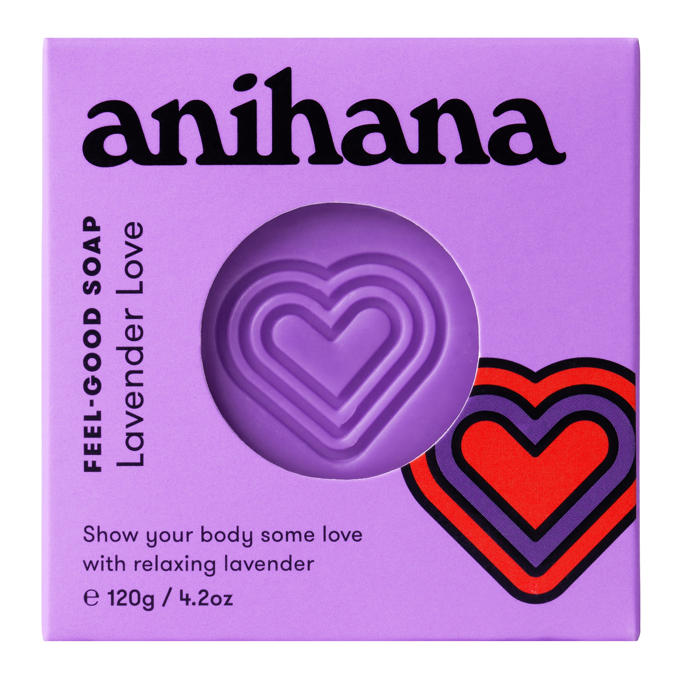 Anihana Feel-Good Soap Lavender Love for All Skin Types 4.2oz