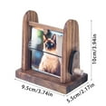 thumbnail image 3 of Customs Photo Flipbook Frame Hand Crank Photo Flipbook Box Mechanical Photos Album Desktop Picture Frames Grandma Gift, 3 of 8