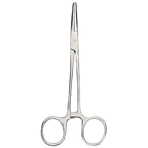 5" Adjustable, SelfLocking, Stainless Steel Hemostat With Smooth Jaws (No Teeth)