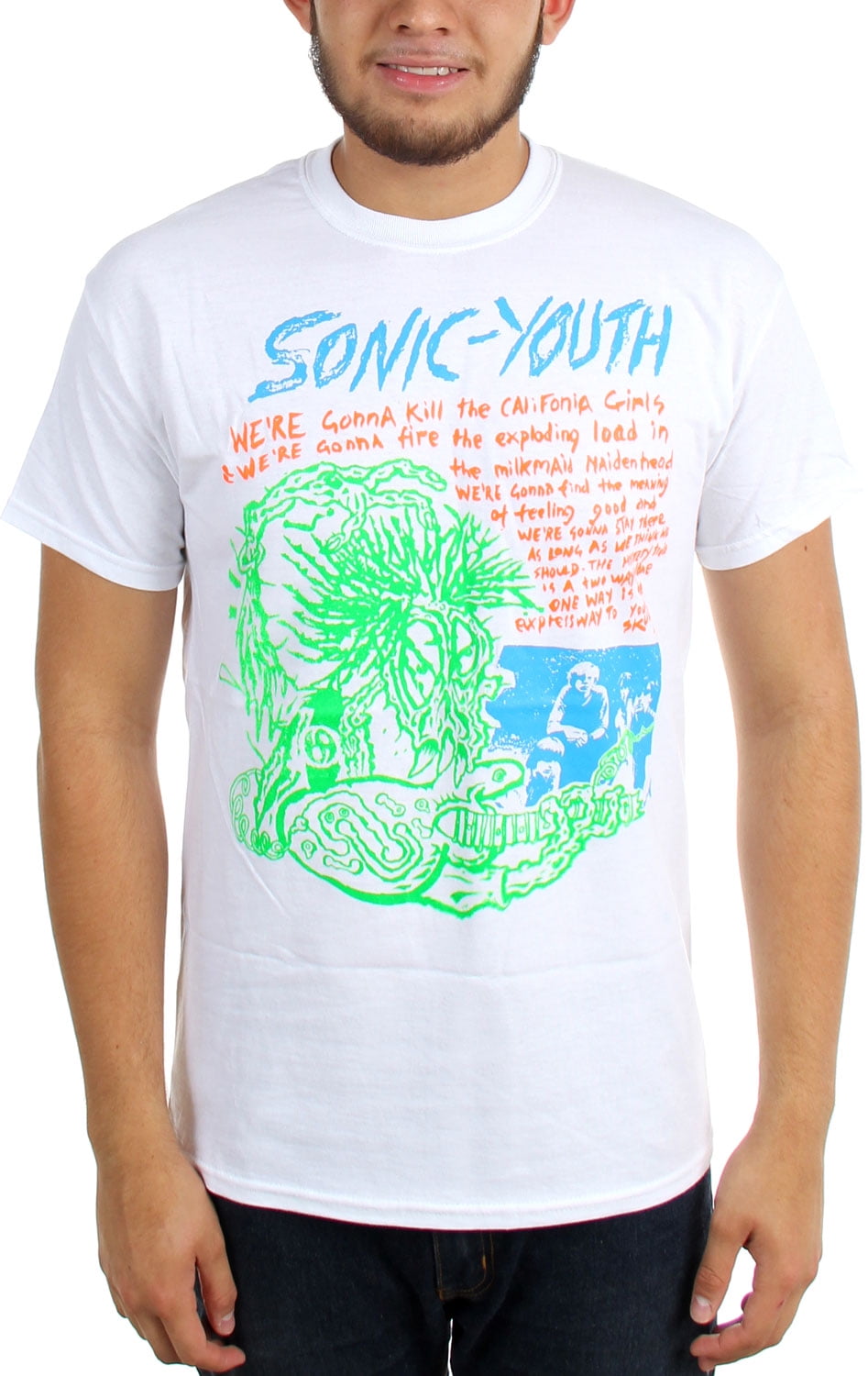 Sonic Youth Sonic Youth Mens Savage TShirt