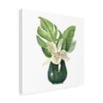 thumbnail image 2 of Silvia Vassileva 'Tropical Leaves I on White' Canvas Art, 2 of 3