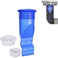 thumbnail image 1 of Drain Backflow Preventer, One Way Valve Drainage Round Washing Machine Floor Drain Silicone Core, Waterless Trap Seal, 1 of 6