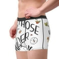thumbnail image 2 of Uemuo Not All Those Who Wander Are Lost 3 Pattern Men's Boxer Briefs,Trunk Anti-Chafing,Comfortable, Durable, and Stylish Underwear-Small, 2 of 9