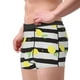 thumbnail image 2 of Balery Lemon Calzoncillos bóxer para hombre, ropa interior de algodón suave y transpirable con cinturilla de nailon-Large, 2 of 5