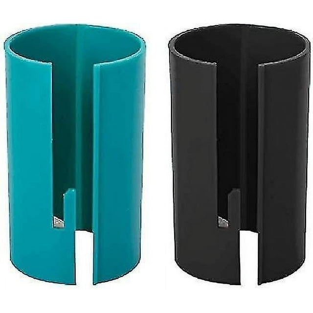 2 tubos de herramientas para cortar papel de regalo navideño, cortador de papel de regalo, estante de almacenamiento y dispensador con integrado (verde + negro)