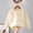 Beige, variant on Zorckvet Girls Warm Sweaters with Ribbed Hem and Comfortable Fit